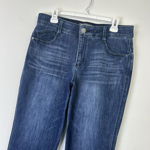 Democracy Ab Technology Kick Flare Jeans Women’s Size 12 Crop - Picture 5 of 10